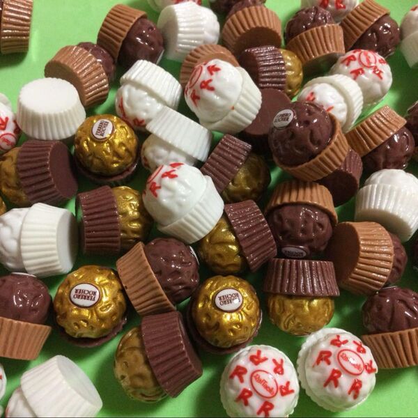 デコパーツ お菓子 チョコ ミニチュア 食品サンプル ドールハウス