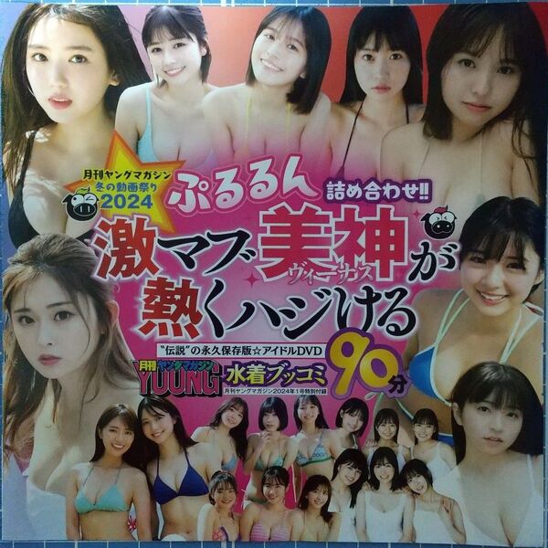 沢口愛華 本郷柚巴 ゆうちゃみ 桑島海空 南みゆか 佐々木ほのか 豊田ルナ 山口はのん 冴木柚葉 夏芽すず 付録DVD(未使用)
