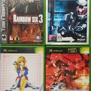 Xbox4本セット RAINBOW SIX 3 HALO ビストロ・きゅーぴっと MURAKUMO
