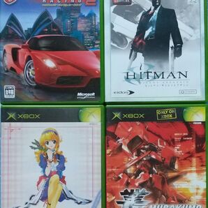 Xbox4本セット プロジェクト ゴッサム レーシング2 ヒットマン サイレントアサシン ビストロ・きゅーぴっと MURAKUMO