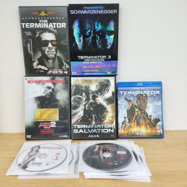 DVD ターミネーター 5本 +サラ・コナークロニクルズ シーズン1(5枚)・シーズン2(11枚) セット