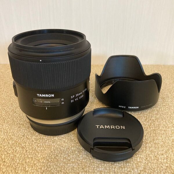TAMRON タムロン 単焦点レンズ SP 35mm F/1.8 Di VC USD (Model F012) キヤノンEF