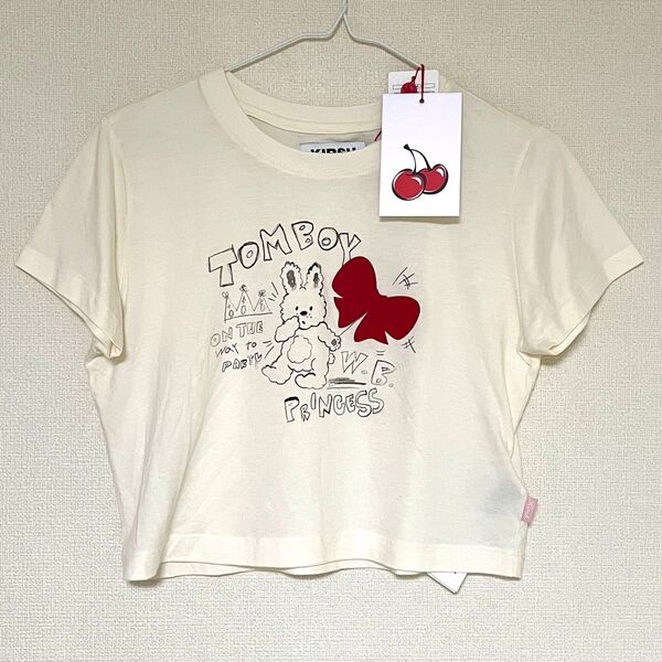 KIRSH キルシー Tシャツ クロップド丈 半袖