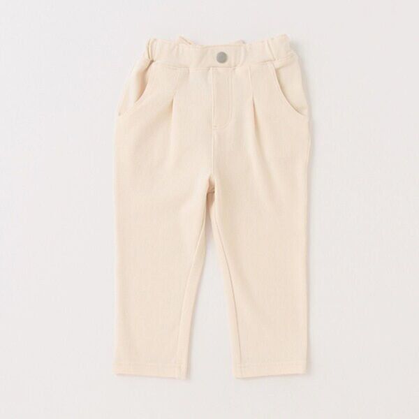 petit main新品タグ付き【防汚加工】裏起毛ストレッチパンツ90