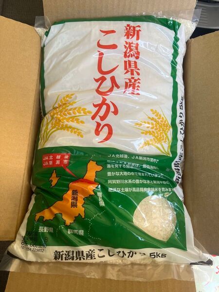 新潟県産こしひかり 5kg