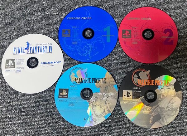 PS ファイナルファンタジー4 クロノクロス ヴァルキリープロファイル セット 【ディスクのみ】