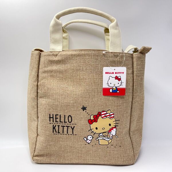 ハローキティ 日焼けキティ ショルダーバッグ トートバッグ しまむら