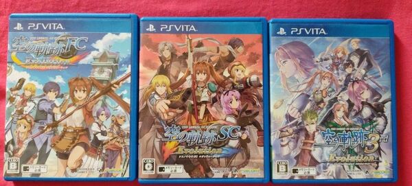 PS Vita 英雄伝説 空の軌跡 FC/SC/the3rd Evolution 3本セット
