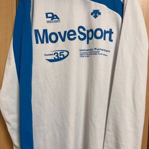 DESCENTE デサント Tシャツ MOVE SPORT スポーツウェア 半袖Tシャツ ムーブスポーツ 半袖 白
