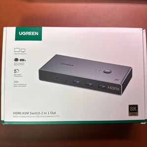 UGREEN KVM Switch 2 In 1 Out