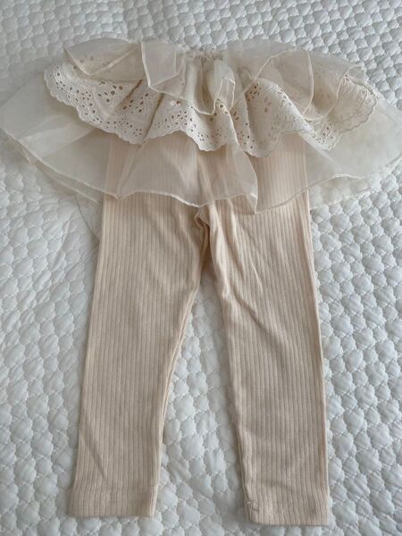 flo 韓国子供服 レギンス ズボン パンツ 子供服 ベビー服 size3 85サイズ
