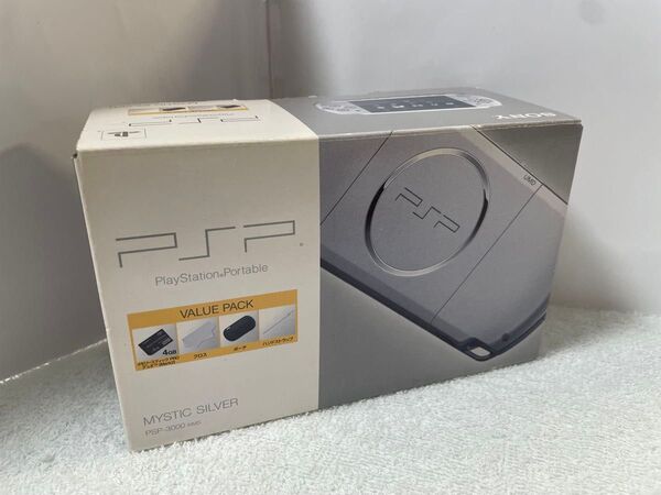 レア PSP-3000(PSP-3000KMS) ミスティックシルバー