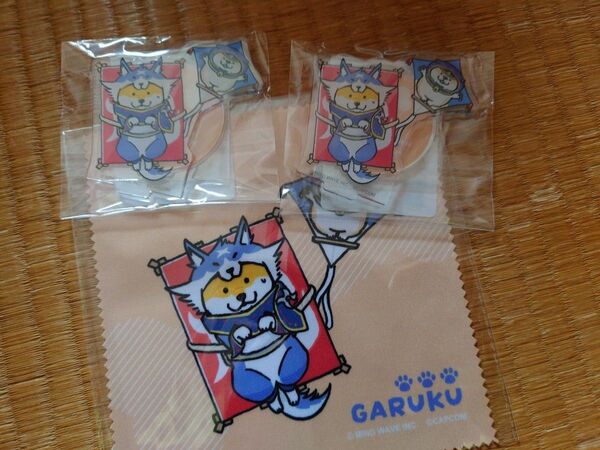 カプくじ しばんばん×カプコン アクリルスタンド マルチクロス オトモガルグ