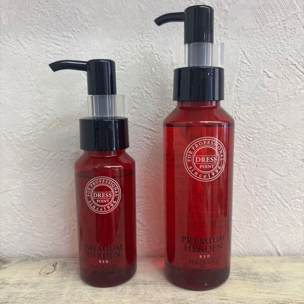 新品未使用 ドレスポイント プレミアムハーデンオイル レッド 50ml /100ml 2本セット