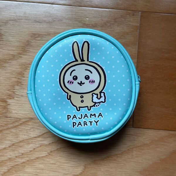 ちいかわ うさぎ ポーチ PAJAMA PARTY 丸型