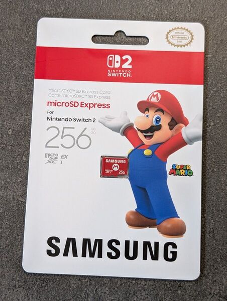 新品未開封 SAMSUNG microSDXC 256GB for Nintendo Switch 2