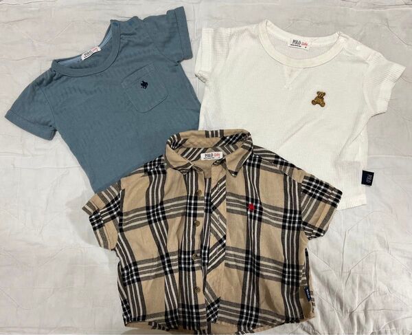 POLO ポロベビー バースデイ 半袖トップス 80 90センチ