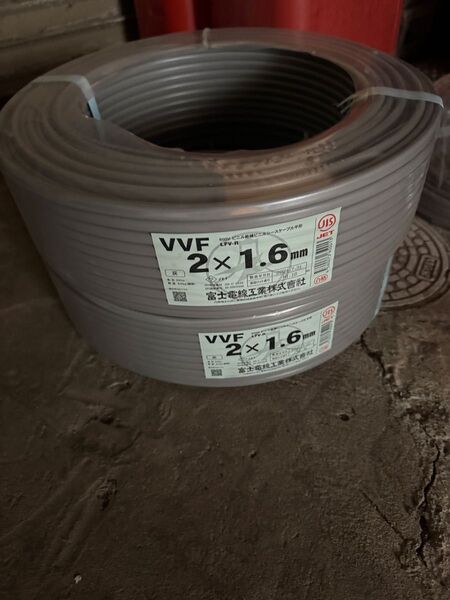 富士電線 VVFケーブル 2×2 1.6×2
