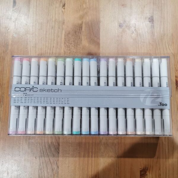 コピックスケッチ ベーシック 72色セット COPIC sketch