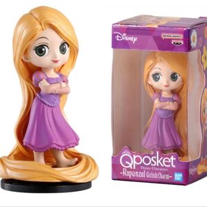 ラプンツェル 1種 Qposket2 キューポスケット ガチャ フィギュア 塔の上のラプンツェル ディズニー ミニチュア