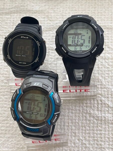 電波ソーラー腕時計セットジャンク品