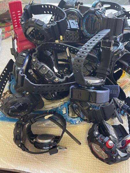 デジタル腕時計セットジャンク品