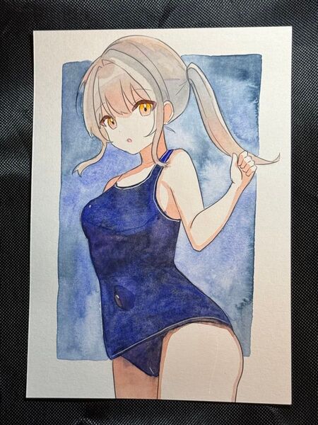 手描きイラスト オリジナルイラスト 原画