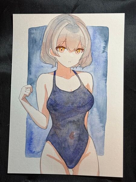 手描きイラスト オリジナルイラスト 原画