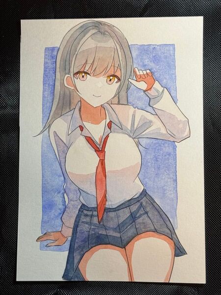 手描きイラスト オリジナルイラスト 原画
