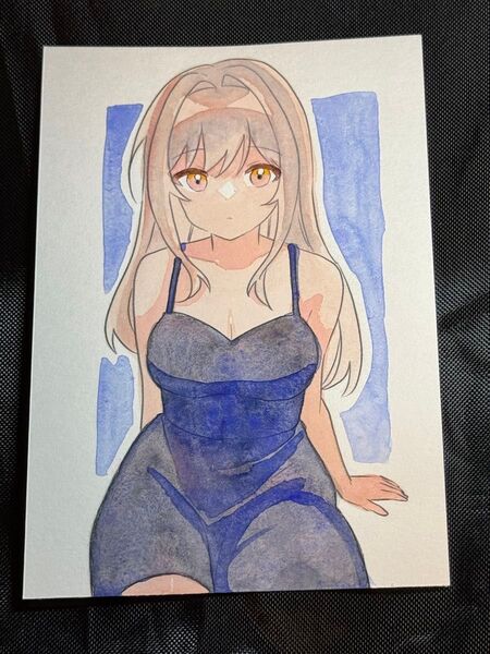 手描きイラスト オリジナルイラスト 原画