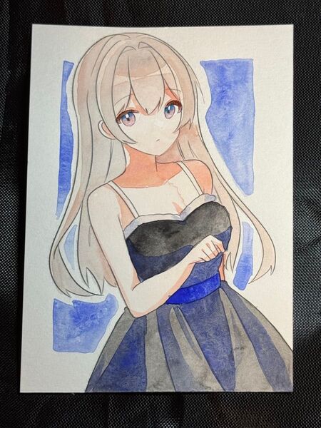 手描きイラスト オリジナルイラスト 原画