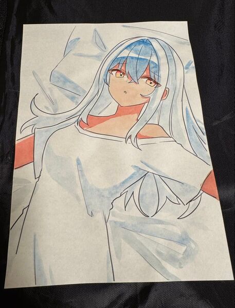 手描きイラスト オリジナルイラスト 原画