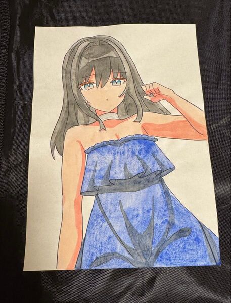 手描きイラスト オリジナルイラスト 原画