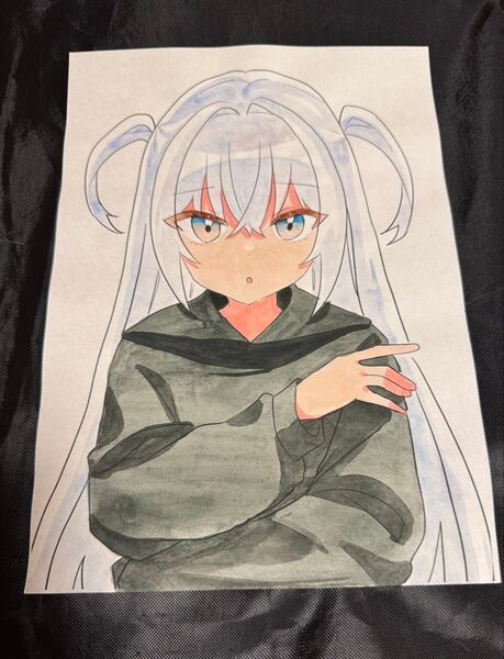 手描きイラスト オリジナルイラスト 原画