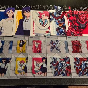 ガンダムジークアクス セブンイレブンノート5種 シート5種