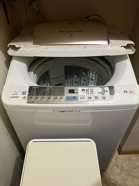 洗濯機 ジャンク 故障 日立全自動電気洗濯機 家電