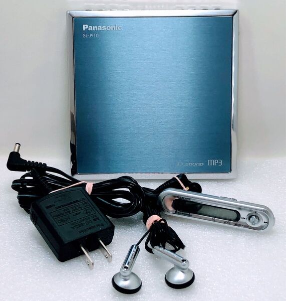 パナソニック☆MP3対応ポータブルCDプレーヤー SL-J910(動作確認済み)