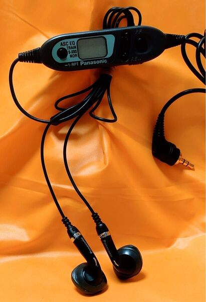 パナソニック☆ポータブルカセットプレーヤーRQ-SX22V適応リモコン&イヤホン