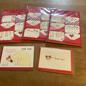 COCOちゃん minimini Envelope-Card他 計5点セット