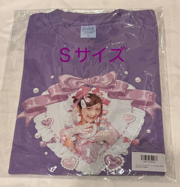 しなこちゃん推しの方クーポンお使いください! マシュマロプリンセスTシャツパープルSサイズ