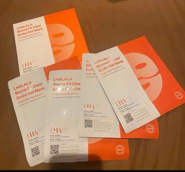 韓国ララピールL'HALALA Gel Mask 4枚入り製品