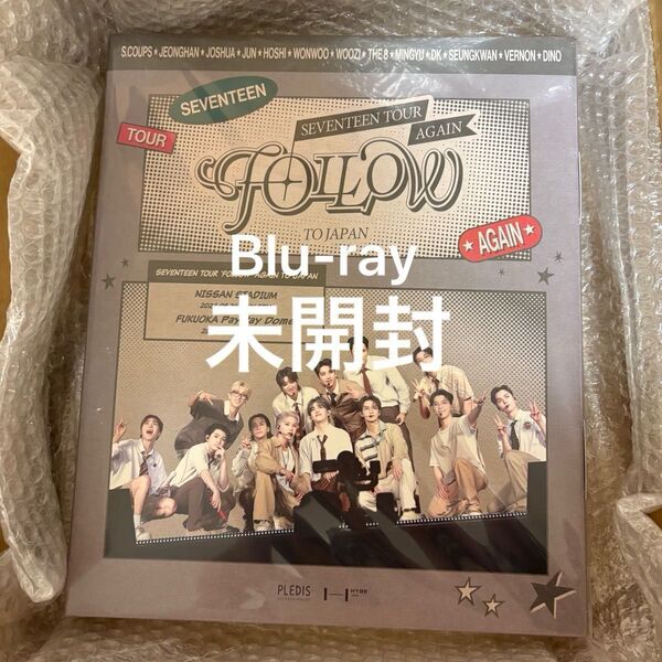 未開封 SEVENTEEN TOUR 'FOLLOW' AGAIN TO JAPAN Blu-ray トレカ封入