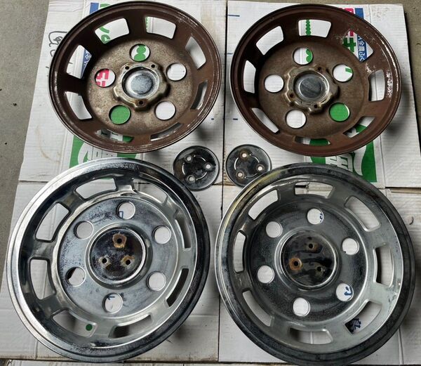 17.5インチ用 トラック用ホイールキャップ4枚