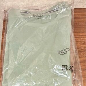 トレーナー イネド 綿100%ゆったり6分袖ライトトレーナー L