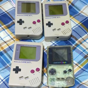 ゲームボーイ3つと ゲームボーイカラー