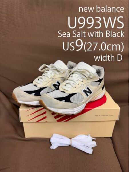 new balance Made in USA U993WS US9(27.0cm)