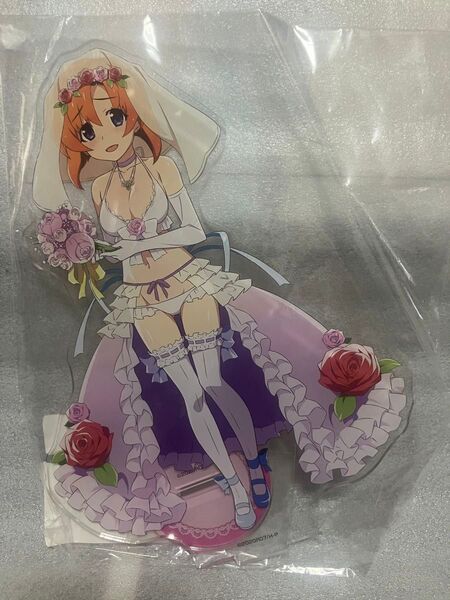 ひぐらしのなく頃に Summer wedding 竜宮レナ アクリルフィギュア ウエディング アクスタ webくじ スタンド