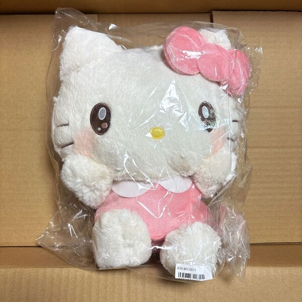 新品未使用 サンリオ ぎゅーしてドールBIG ぬいぐるみ ハローキティ キティ