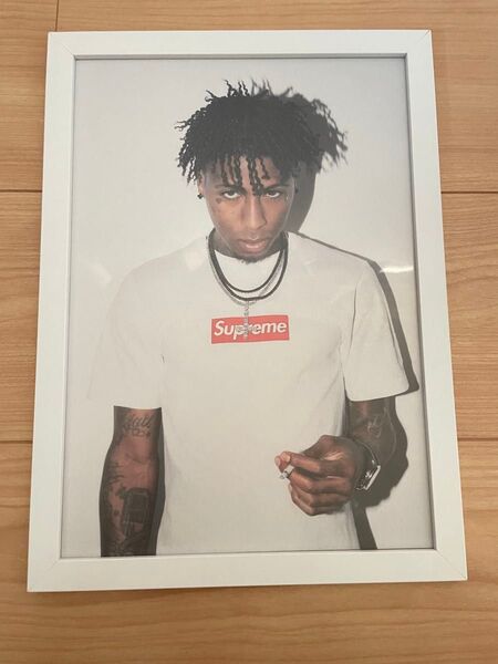 supreme ヤングボーイ ポスター 額縁 A4