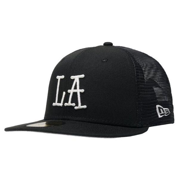 STUSSY LA MESH BACK NEW ERA CAP 7 5/8 ステューシー ニューエラ キャップ 59FIFTY